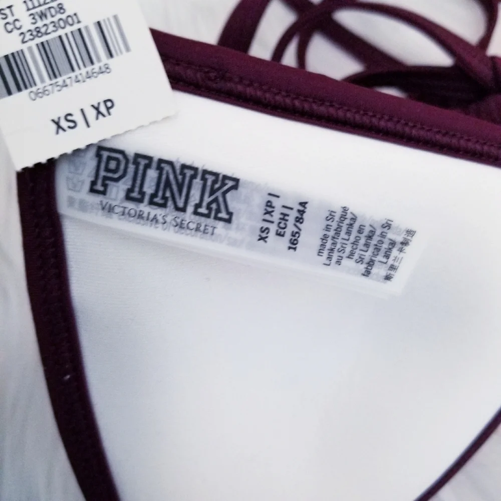 NEW PINK Victoria's Secret push up bikini swim top XS - Picture 3 of 5